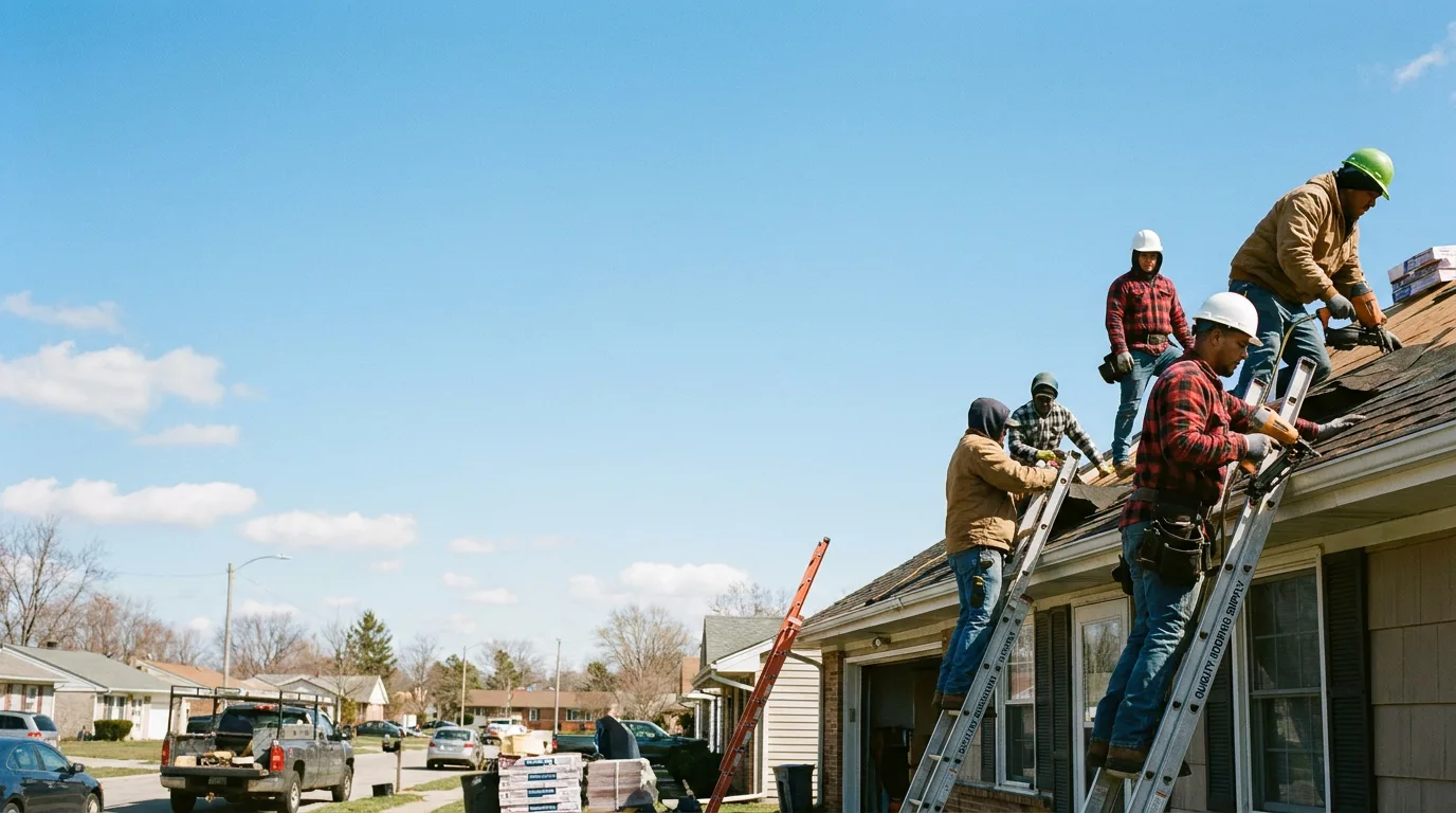 Roofing in Pittsford, MI near me